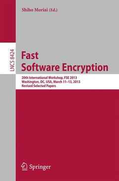 Couverture de l’ouvrage Fast Software Encryption