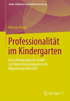 Couverture de l’ouvrage Professionalität im Kindergarten