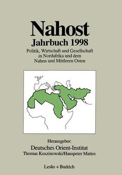 Couverture de l’ouvrage Nahost Jahrbuch 1998