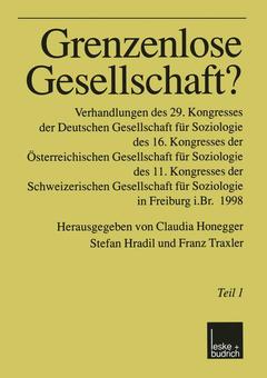 Cover of the book Grenzenlose Gesellschaft?