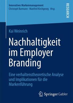 Couverture de l’ouvrage Nachhaltigkeit im Employer Branding
