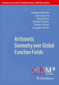 Cover of the book Arithmetic Geometry over Global Function Fields