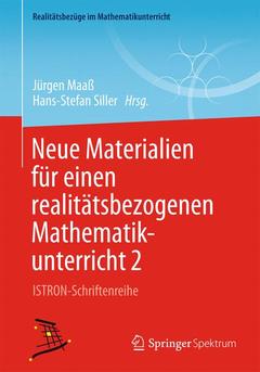 Couverture de l’ouvrage Neue Materialien für einen realitätsbezogenen Mathematikunterricht 2
