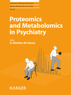 Couverture de l’ouvrage Proteomics and Metabolomics in Psychiatry
