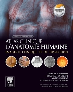 Couverture de l’ouvrage Atlas clinique d'anatomie humaine