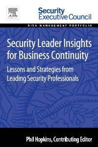 Cover of the book Security Leader Insights for Business Continuity