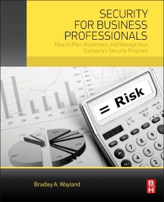 Couverture de l’ouvrage Security for Business Professionals