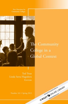 Couverture de l’ouvrage The Community College in a Global Context