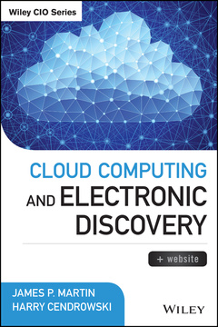 Couverture de l’ouvrage Cloud Computing and Electronic Discovery