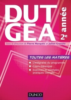 Cover of the book DUT GEA 2e année 