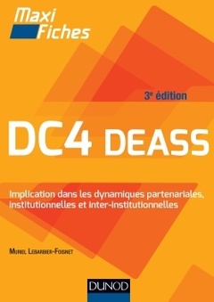Cover of the book DC4 Implication dans les dynamiques partenariales, institutionnelles et interinstitutionnelles