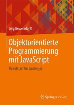 Cover of the book Objektorientierte Programmierung mit JavaScript