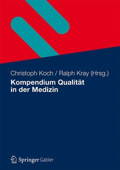 Cover of the book Qualität in der Medizin dynamisch denken