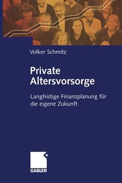 Cover of the book Private Altersvorsorge