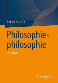 Couverture de l’ouvrage Philosophiephilosophie