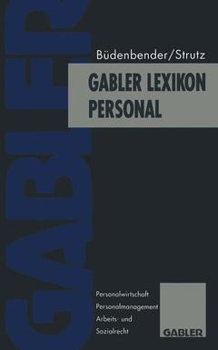 Cover of the book Gabler Lexikon Personal