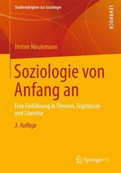 Cover of the book Soziologie von Anfang an