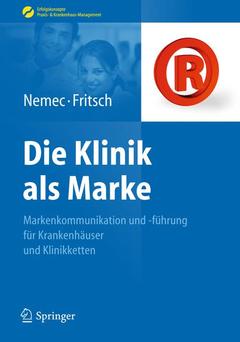 Cover of the book Die Klinik als Marke