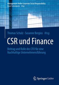 Cover of the book CSR und Finance