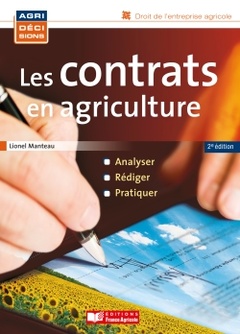 Cover of the book Les contrats en agriculture