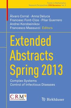 Couverture de l’ouvrage Extended Abstracts Spring 2013