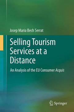 Cover of the book Selling Tourism Services at a Distance