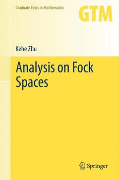 Couverture de l’ouvrage Analysis on Fock Spaces