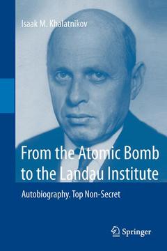 Cover of the book From the Atomic Bomb to the Landau Institute