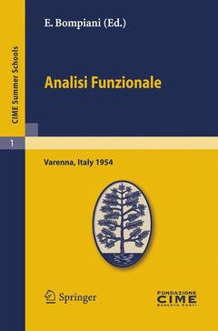Cover of the book Analisi Funzionale