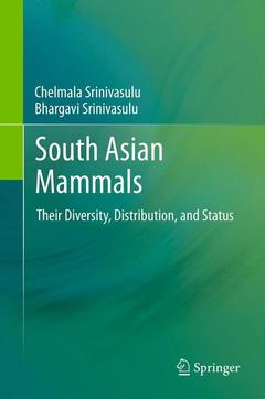 Couverture de l’ouvrage South Asian Mammals