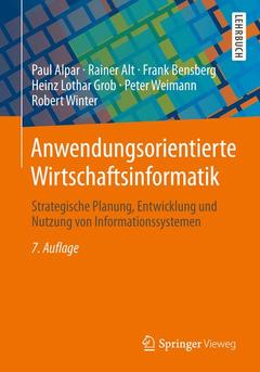 Couverture de l’ouvrage Anwendungsorientierte Wirtschaftsinformatik