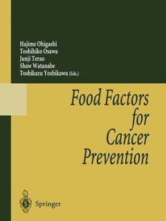 Couverture de l’ouvrage Food Factors for Cancer Prevention