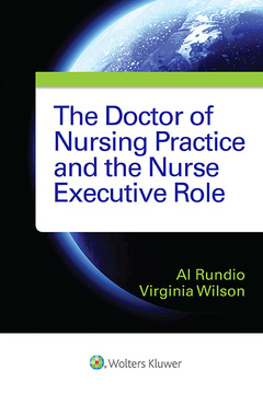 Couverture de l’ouvrage The Doctor of Nursing Practice and the Nurse Executive Role