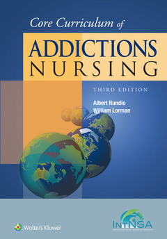 Couverture de l’ouvrage Core Curriculum of Addictions Nursing