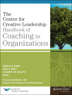 Couverture de l’ouvrage The Center for Creative Leadership Handbook of Coaching in Organizations