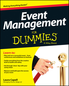 Couverture de l’ouvrage Event Management For Dummies