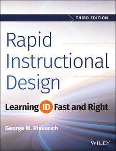 Cover of the book Rapid Instructional Design
