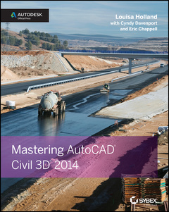 Couverture de l’ouvrage Mastering AutoCAD Civil 3D 2014