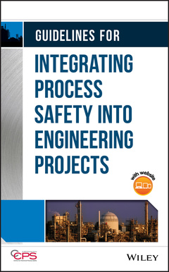 Cover of the book Guidelines for Integrating Process Safety into Engineering Projects