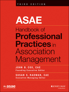 Couverture de l’ouvrage ASAE Handbook of Professional Practices in Association Management