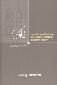 Cover of the book Inégalités sociales de santé en lien avec l'alimentation et l'activité physique