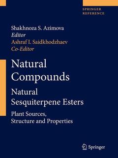 Couverture de l’ouvrage Natural Compounds