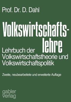 Couverture de l’ouvrage Volkswirtschaftslehre