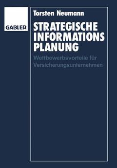 Couverture de l’ouvrage Strategische Informationsplanung