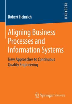 Cover of the book Aligning Business Processes and Information Systems