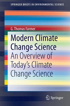 Couverture de l’ouvrage Modern Climate Change Science