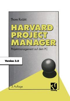 Couverture de l’ouvrage Harvard Project Manager 3.0