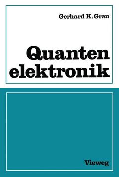 Couverture de l’ouvrage Quantenelektronik