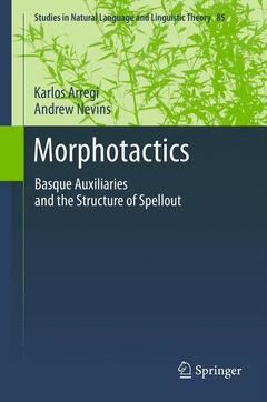 Couverture de l’ouvrage Morphotactics