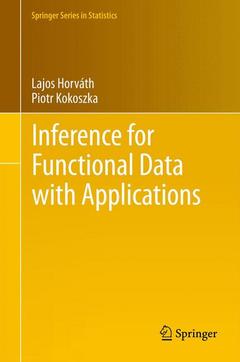 Couverture de l’ouvrage Inference for Functional Data with Applications